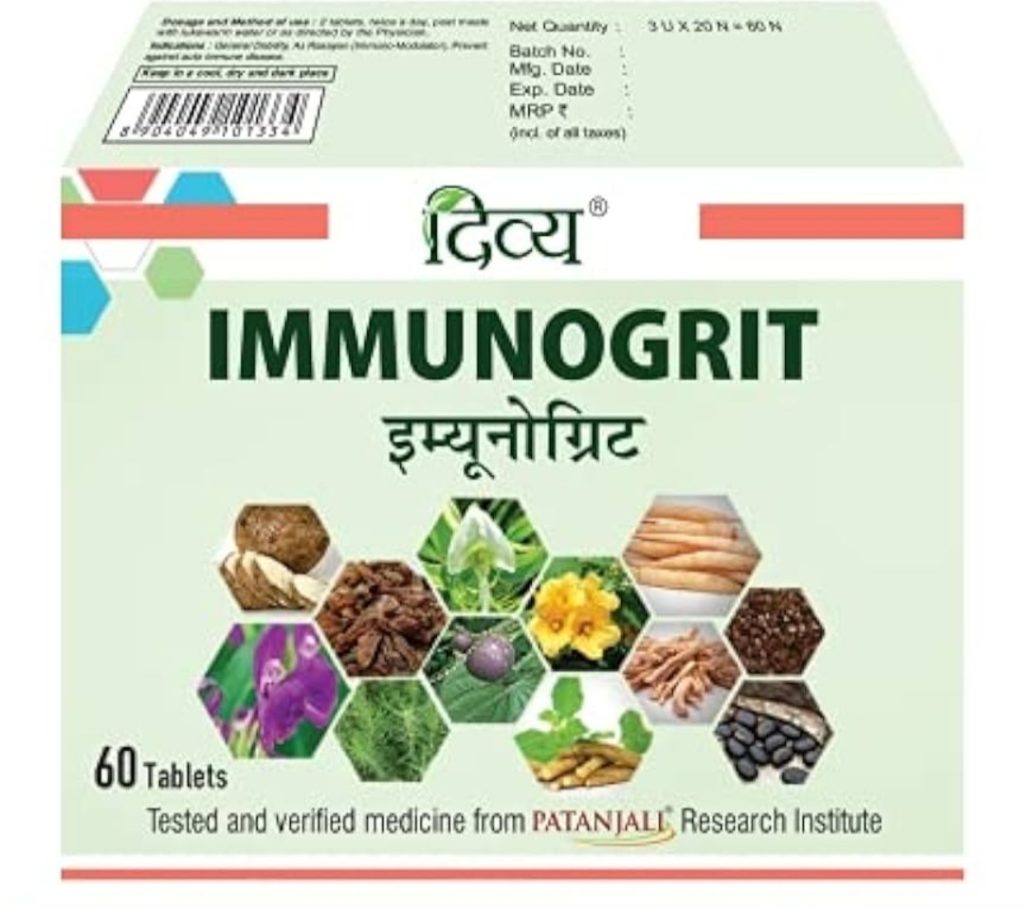 Benefits Of Immunogrit Patanjali In Hindi 
